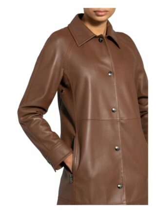 Bogner Ledermantel Naomi, Braun