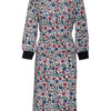 Bogner Seidenkleid Emiliana mit 3/4-Arm, Weiß