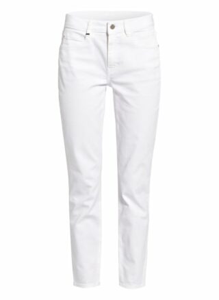 Boss 7/8-Skinny Jeans Slim Crop 3.0, Weiß