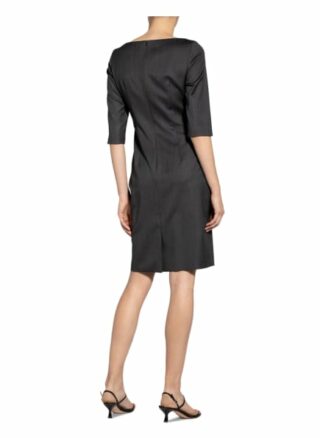 Boss Etuikleid Dokos mit 3/4-Arm, Grau