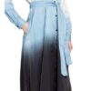 Boss Hemdblusenkleid Daliti mit Seide, Blau