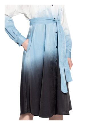 Boss Hemdblusenkleid Daliti mit Seide, Blau