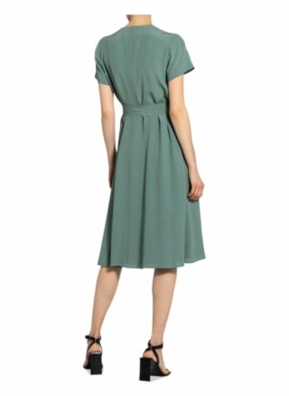 Boss Hemdblusenkleid Dibanora mit Seide, Grün