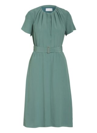 Boss Hemdblusenkleid Dibanora mit Seide, Grün