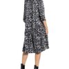 Boss Hemdblusenkleid Dicea 3/4-Arm, Beige