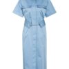Boss Hemdblusenkleid Durila, Blau