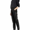 Boss Hose Tachini mit Galonstreifen, Schwarz