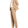 Boss Tiluna Cigarettenhose Damen, Beige