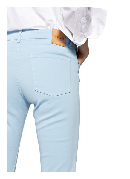 Boss Slim Crop 1.0 Slim Fit Jeans Damen, Blau