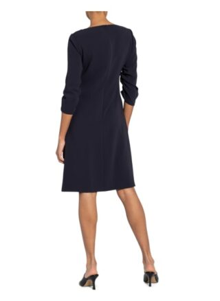 Boss Kleid Dalaila mit 3/4-Arm, Blau