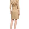 Boss Kleid Daliri mit 3/4-Arm, Beige