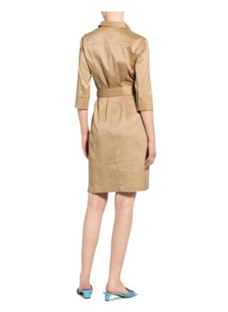 Boss Kleid Daliri mit 3/4-Arm, Beige