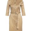 Boss Kleid Daliri mit 3/4-Arm, Beige