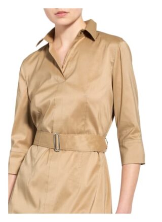Boss Kleid Daliri mit 3/4-Arm, Beige