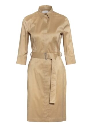 Boss Kleid Daliri mit 3/4-Arm, Beige
