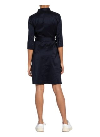 Boss Kleid Daliri mit 3/4-Arm, Blau