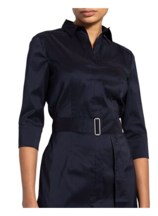 Boss Kleid Daliri mit 3/4-Arm, Blau