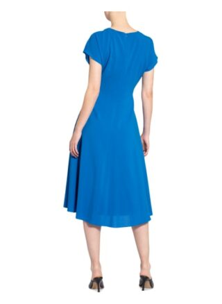 Boss Kleid Datena in Wickeloptik, Blau