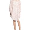 Boss Kleid Decento mit Seide, Beige