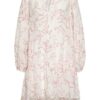 Boss Kleid Decento mit Seide, Beige