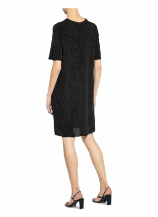 Boss Kleid Delight mit Nietenbesatz, Schwarz