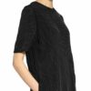 Boss Kleid Delight mit Nietenbesatz, Schwarz