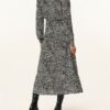 Boss Kleid Delkas mit Seide, Blau
