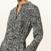 Boss Kleid Delkas mit Seide, Blau