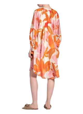 Boss Kleid Difloru aus Seide, Pink