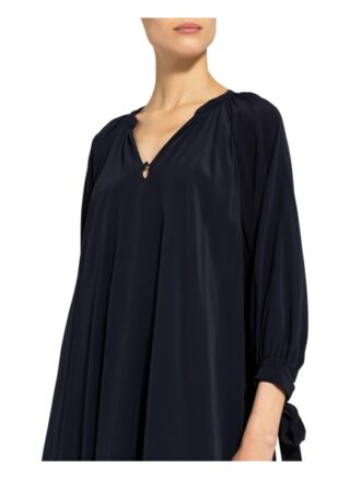 Boss Kleid Difloru mit Seide, Blau