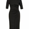 Boss Kleid Duncania mit 3/4-Arm, Blau