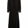 Boss Kleid Engelica mit 3/4-Arm, Schwarz