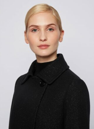 Boss Mantel C Comila, Schwarz