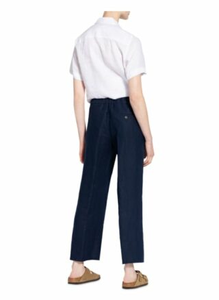Brax 7/8-Hose Maine S aus Leinen, Blau