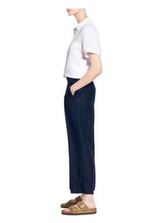 Brax 7/8-Hose Maine S aus Leinen, Blau