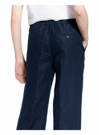 Brax 7/8-Hose Maine S aus Leinen, Blau