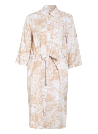 Brax Hemdblusenkleid Gillian aus Leinen, Beige