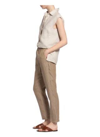 Brax Leinenhose Maron, Beige