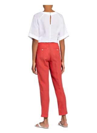 Brax Leinenhose Maron, Rot