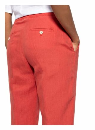 Brax Leinenhose Maron, Rot