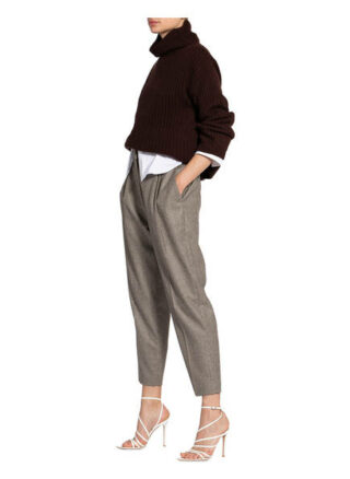 Brunello Cucinelli 7/8-Hose, Braun