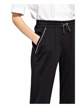 Brunello Cucinelli 7/8-Hose im Jogging-Stil, Blau