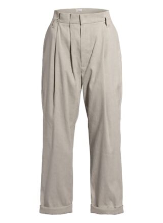 Brunello Cucinelli 7/8-Hose mit Leinen, Beige