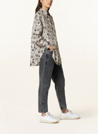 Brunello Cucinelli Boyfriend Jeans, Schwarz