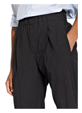 Brunello Cucinelli Hose Schmucksteinbesatz, Grau