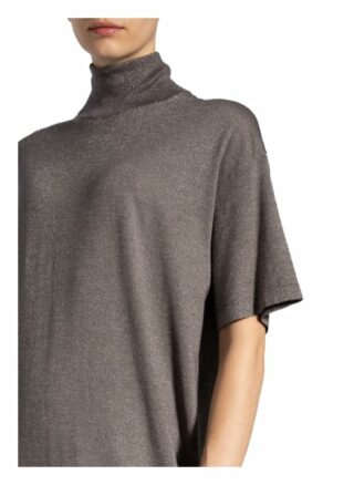 Brunello Cucinelli Kleid mit Cashmere und Glitzergarn, Grün
