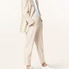 Brunello Cucinelli Lederhose, Beige
