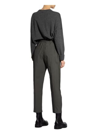 Brunello Cucinelli Paperbag-Hose, Grün
