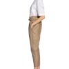 Brunello Cucinelli Paperbag-Hose mit Leinen, Beige