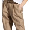 Brunello Cucinelli Paperbag-Hose mit Leinen, Beige